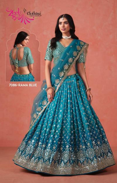 Zeel Clothing Elegance catalog best lehenga market in india