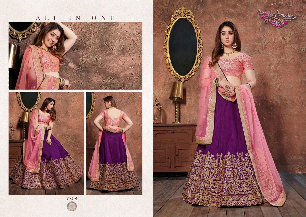Zeel Clothing Neo Romantic Vol 1 catalog top lehenga cholis in india