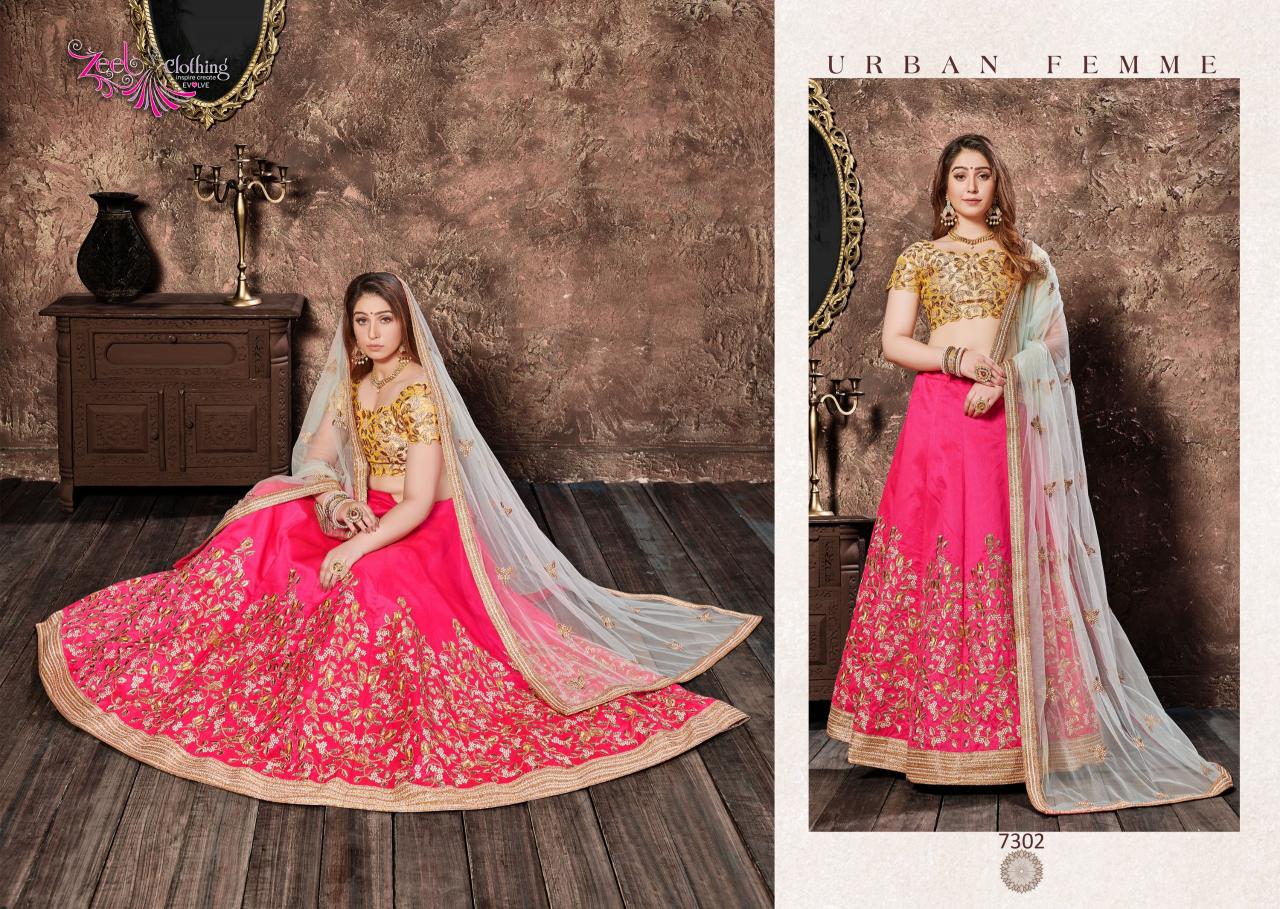 Zeel Clothing Neo Romantic Vol 1 catalog top lehenga cholis in india