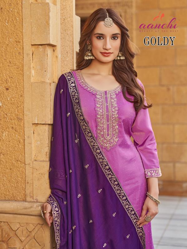 Aanchi Goldy catalog kurti models in india