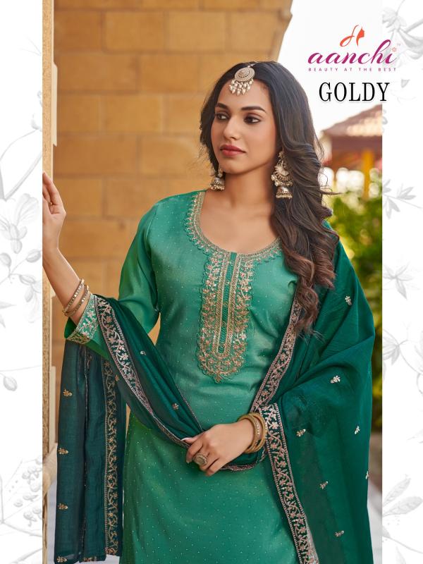Aanchi Goldy catalog kurti models in india