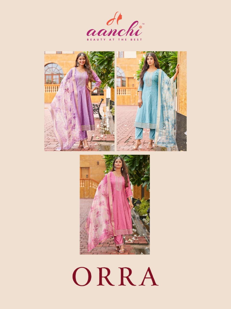 Aanchi Orra vol 2 catalog anarkali kurti online india