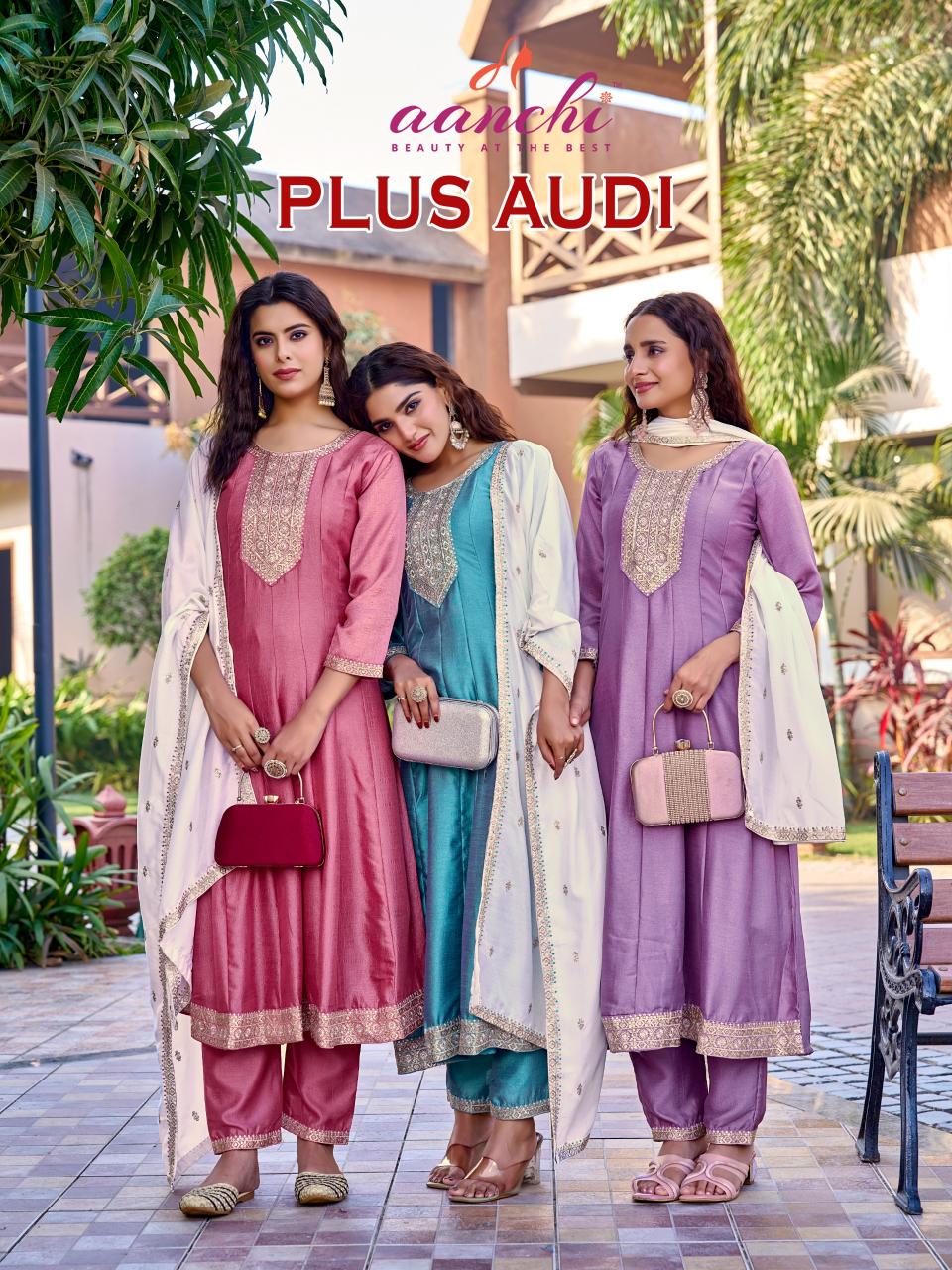 Aanchi Plus Audi catalog biba kurti india
