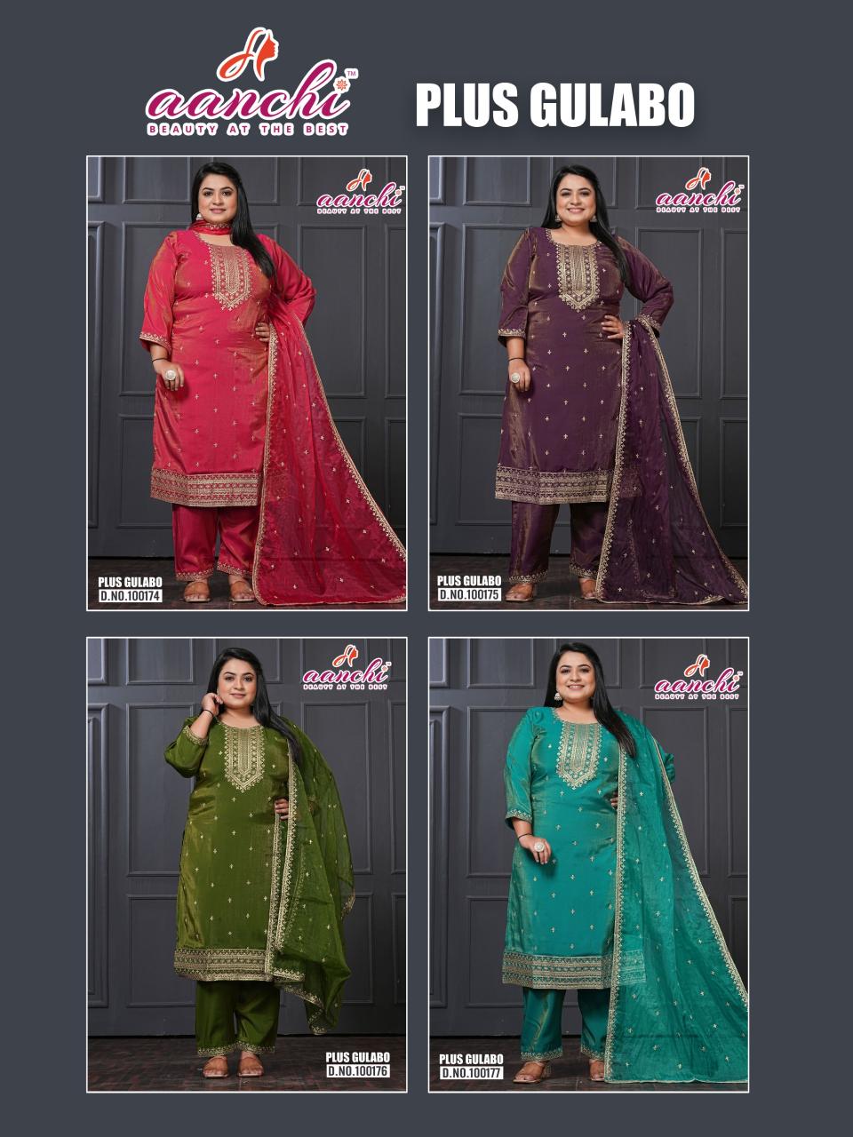 Aanchi Plus Gulabo catalog anouk kurtis online india