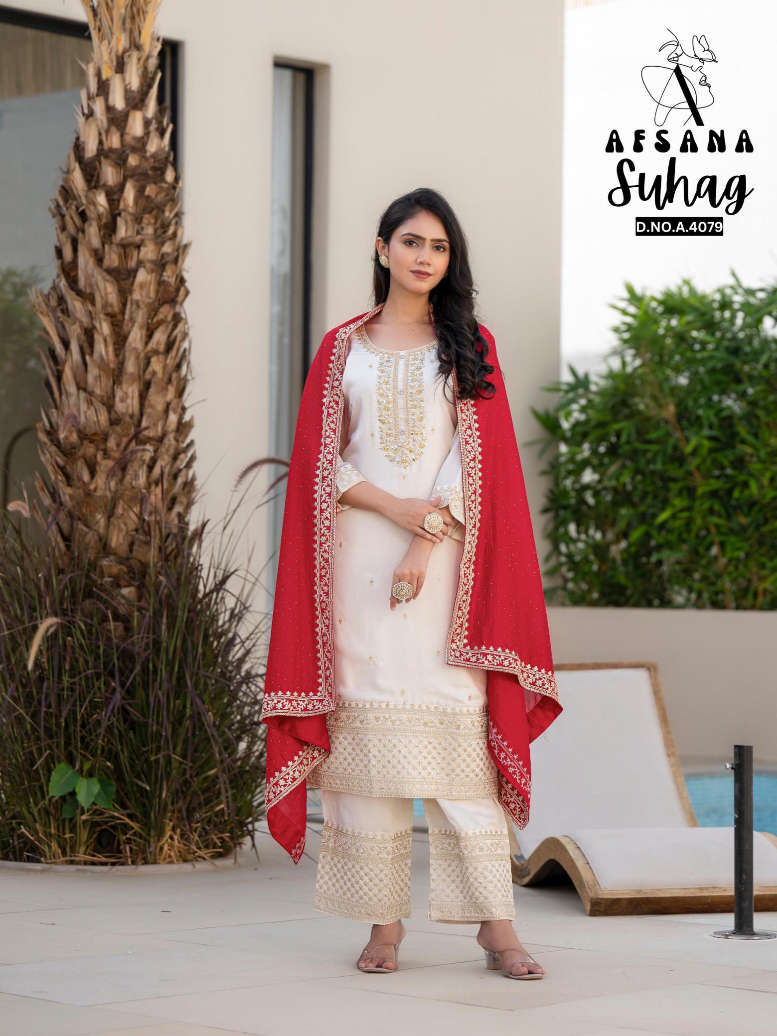 Afsana Suhag vol 1 catalog ready made salwar kameez wholesale