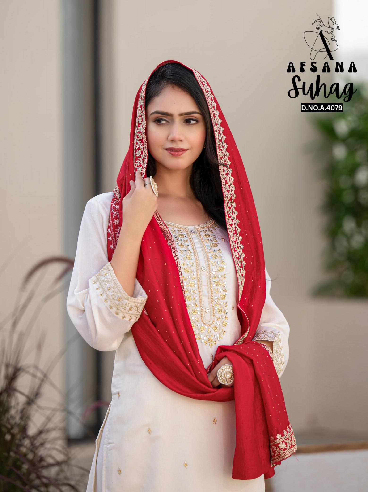 Afsana Suhag vol 1 catalog ready made salwar kameez wholesale