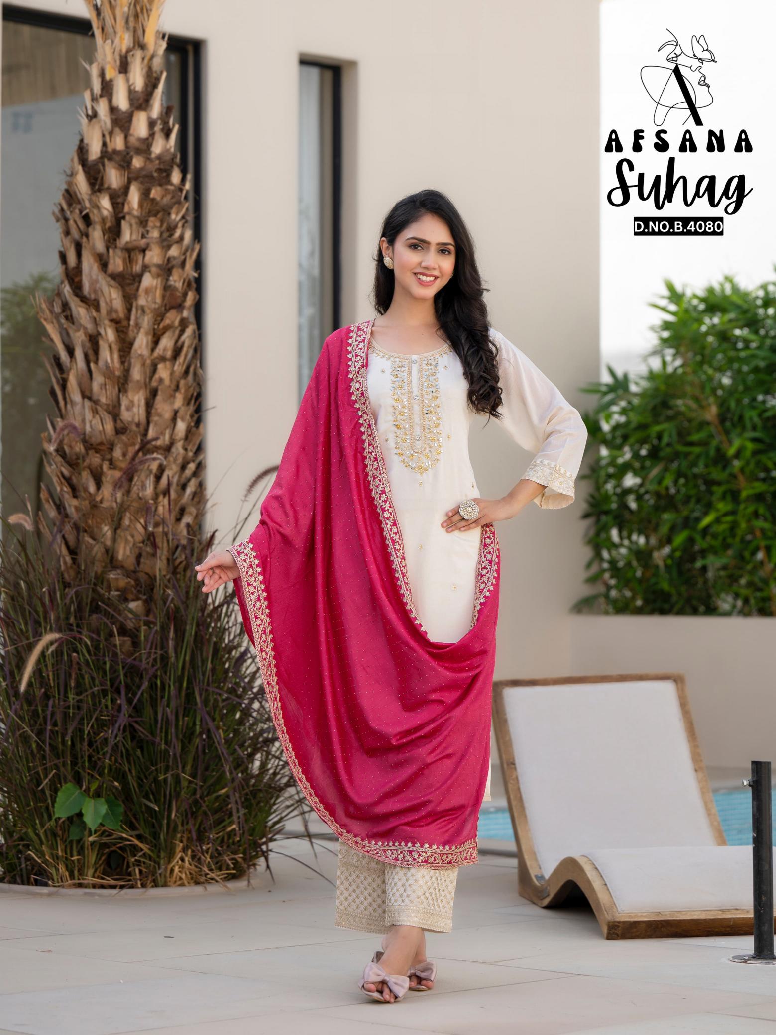 Afsana Suhag vol 3 catalog readymade salwar kameez wholesale in mumbai