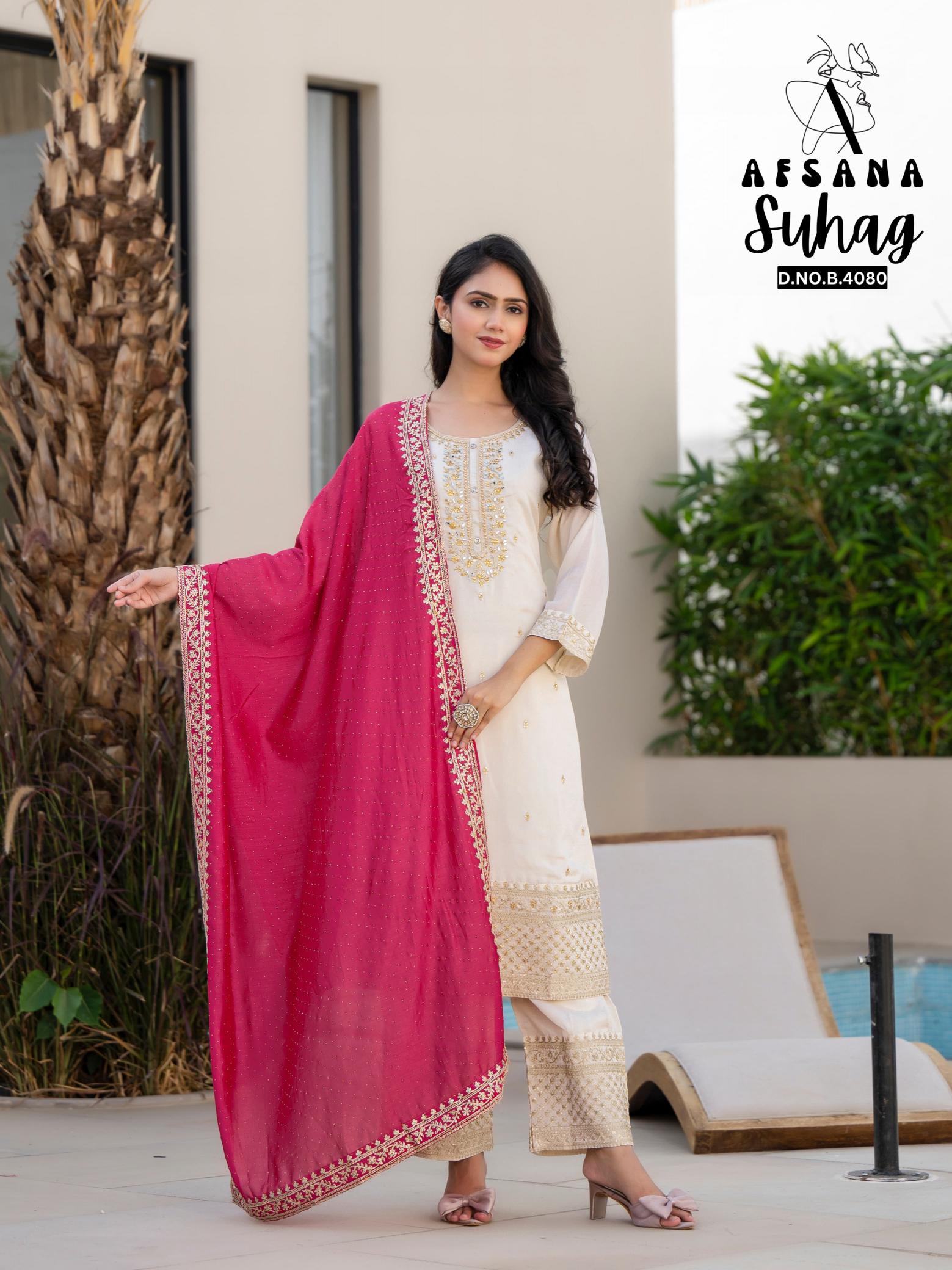 Afsana Suhag vol 3 catalog readymade salwar kameez wholesale in mumbai