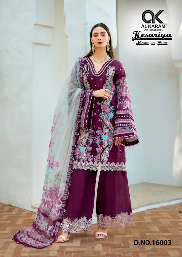 Alkaram Kesariya Vol-16 – Karachi Dress Material - Wholesale Catalog