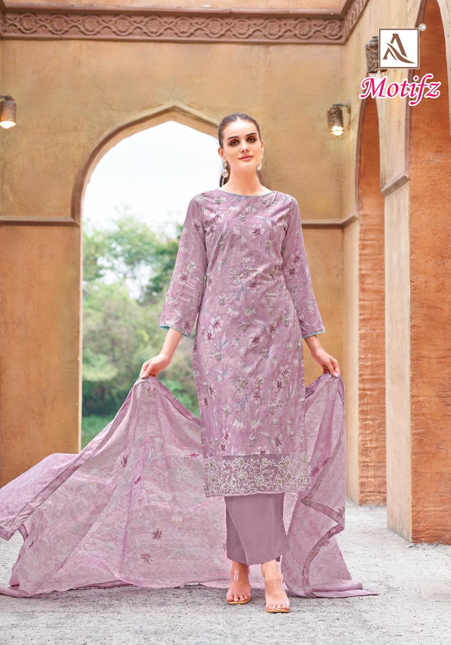 Alok Motifz catalog wholesale dress materials in mumbai online