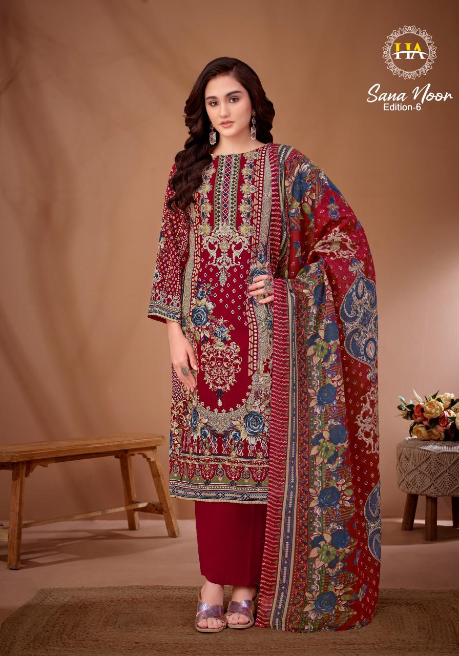 Alok Sana Noor vol 6 catalog dress material wholesale in tirupati