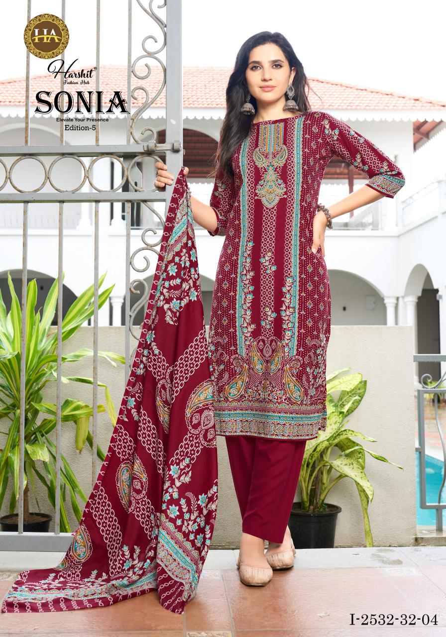 Alok Sonia vol 5 catalog wholesale dress material surat online