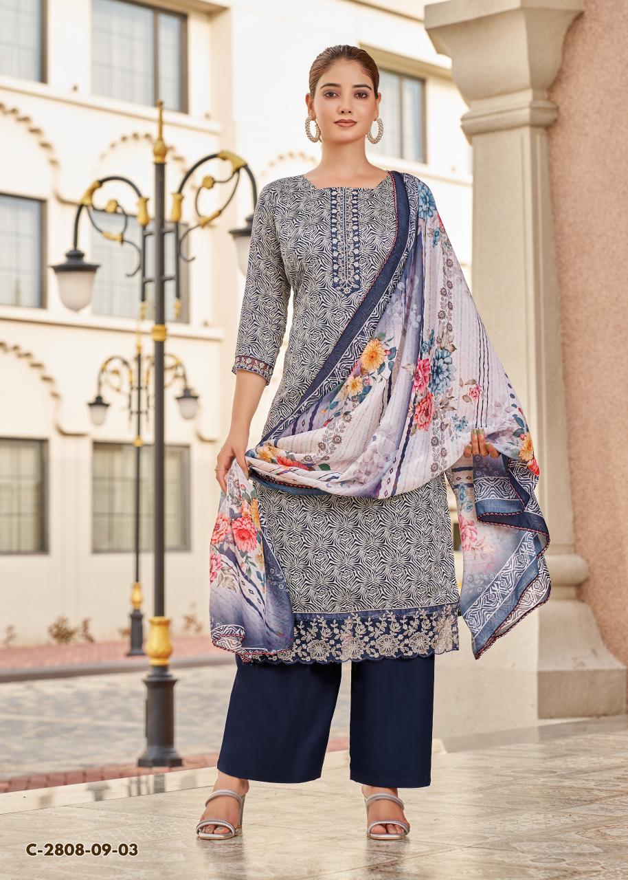 Alok Super Girl vol 3 Catalog wholesale dress material market in mumbai borivali