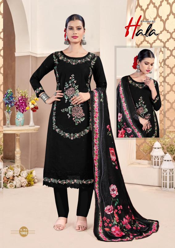 Alok Tabeer Vol 24 catalog embroidery dress materials wholesale