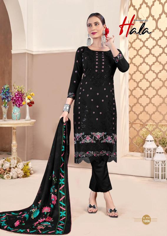 Alok Tabeer Vol 24 catalog embroidery dress materials wholesale