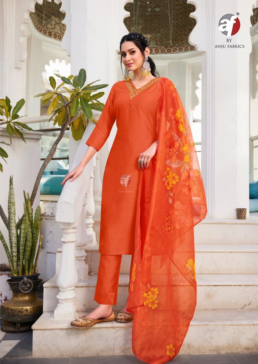 Anju Fabrics Nakhrali Vol 6 catalog kurtis india online shopping