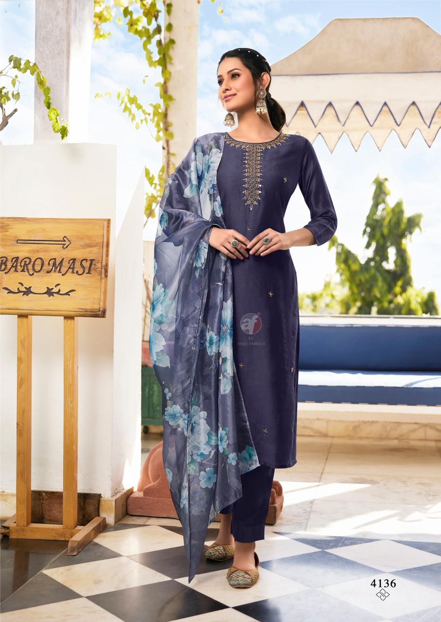 Anju Fabrics Nakhrali Vol 6 catalog kurtis india online shopping