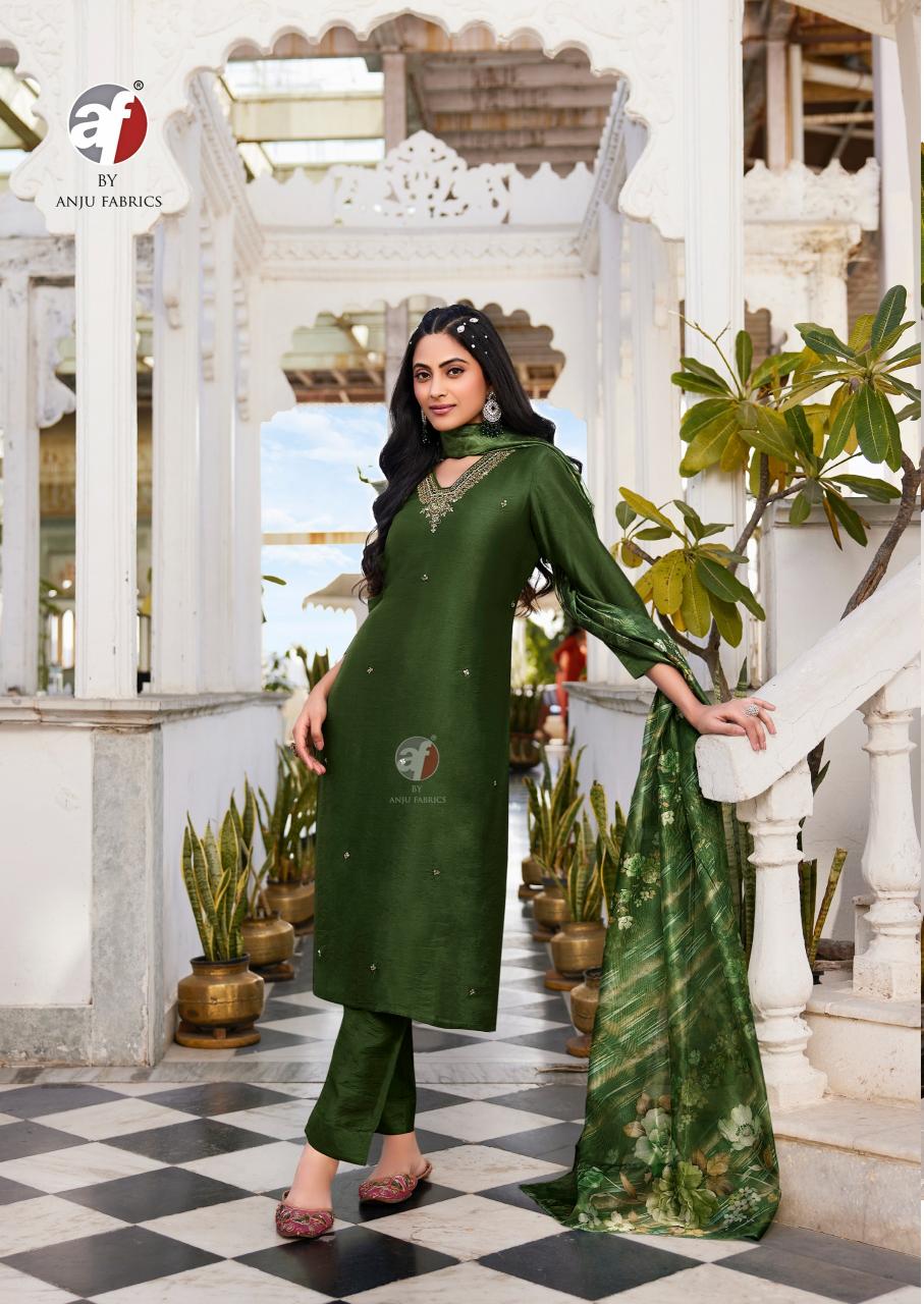 Anju Fabrics Nakhrali Vol 6 catalog kurtis india online shopping