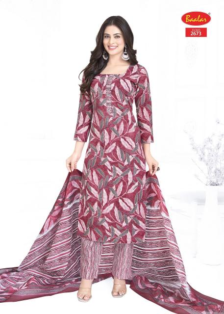 Baalar Aleena Vol-26 – Dress Material - Wholesale Catalog