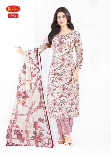 Baalar Aleena Vol-26 – Dress Material - Wholesale Catalog