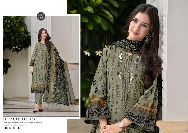 Belliza Bin Saeed Vol 8 catalog rajasthani dress materials wholesale