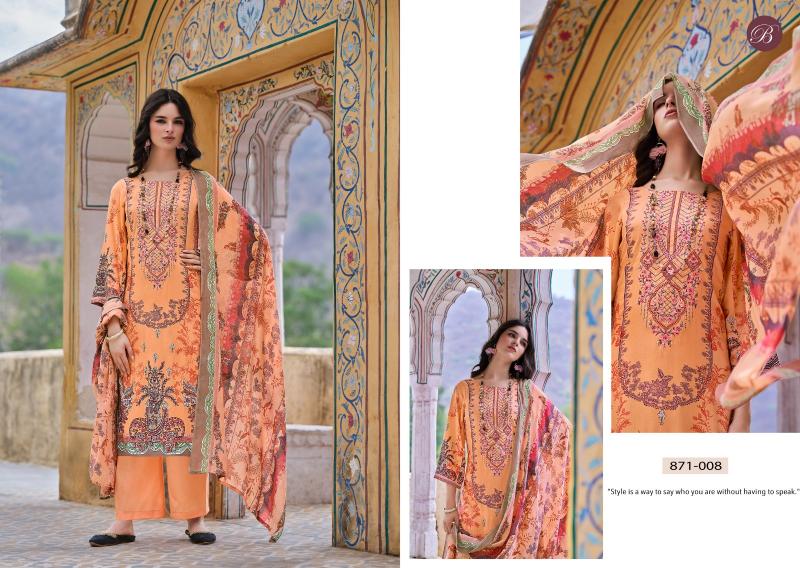 Belliza Riwayat Vol 13 Catalog wholesale dress materials for business