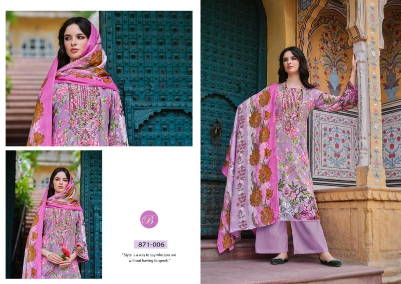 Belliza Riwayat Vol 13 Catalog wholesale dress materials for business