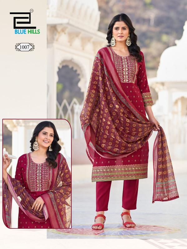Blue Hills Dupatta world catalog jeel kurtis collection in india