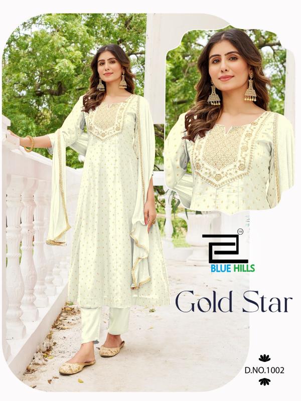 Blue Hills Gold Star catalog kurti online shopping india