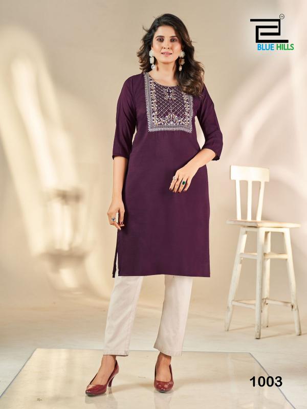 Blue Hills Sonia catalog kurti new 2025 fab india