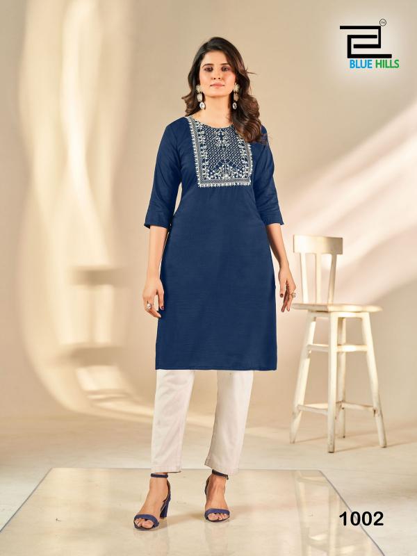 Blue Hills Sonia catalog kurti new 2025 fab india