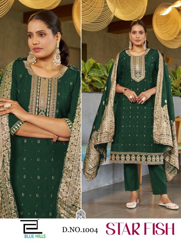 Blue Hills Star Fish catalog kurtis collections india