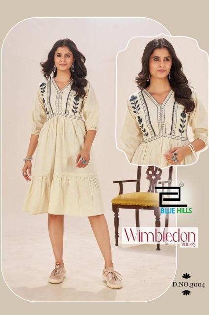 Blue Hills Wimbledon Vol 3 catalog western dress cotton