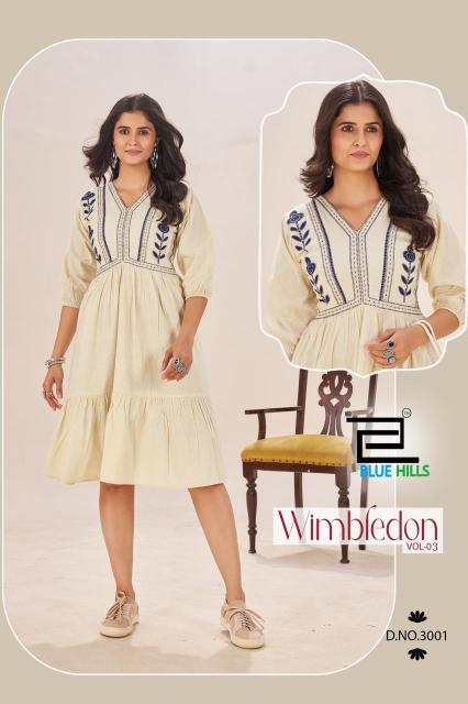 Blue Hills Wimbledon Vol 3 catalog western dress cotton