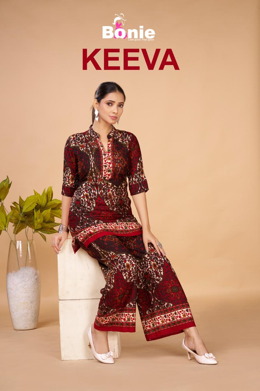 Bonie Keeva catalog modest co ord sets for women
