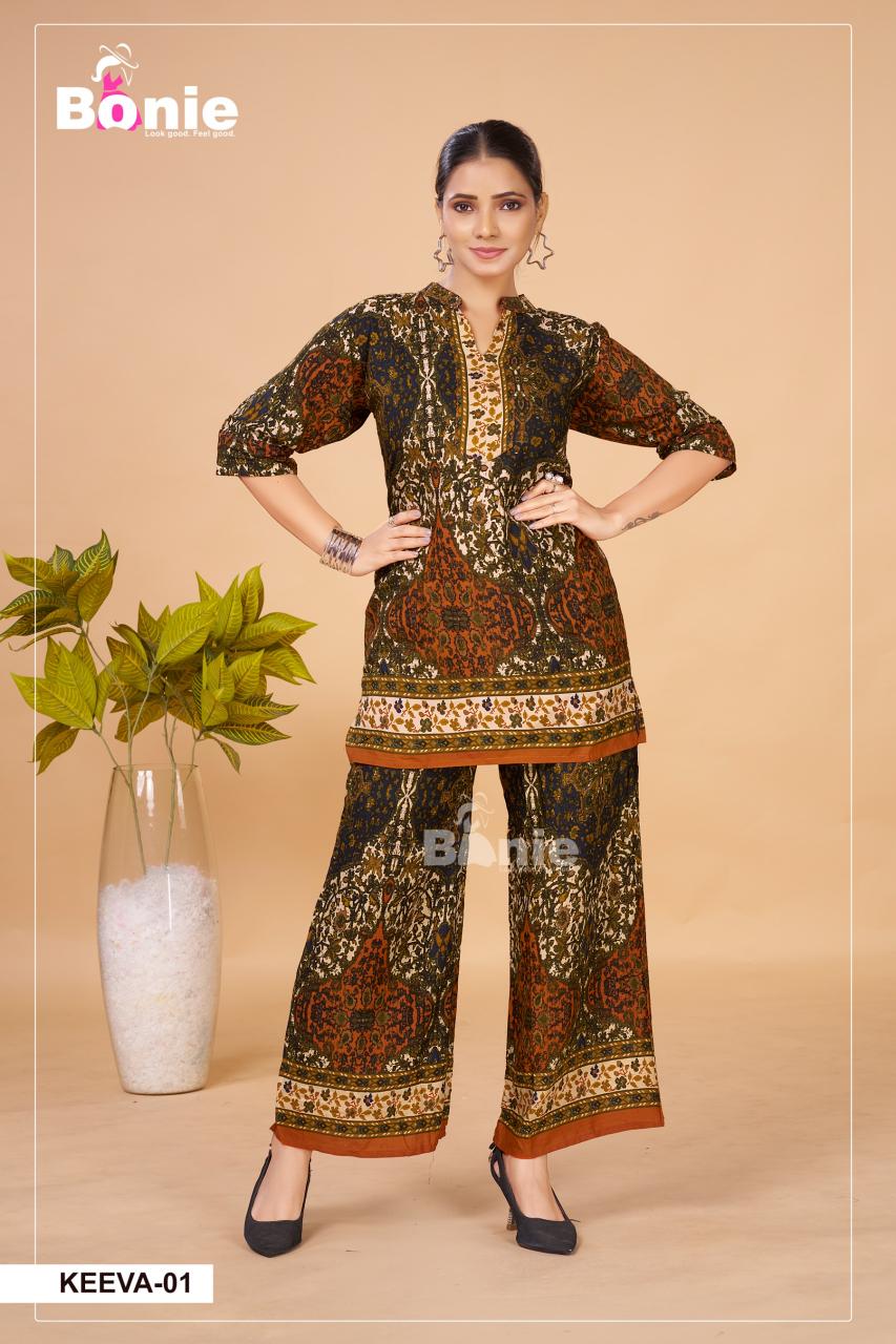 Bonie Keeva catalog modest co ord sets for women