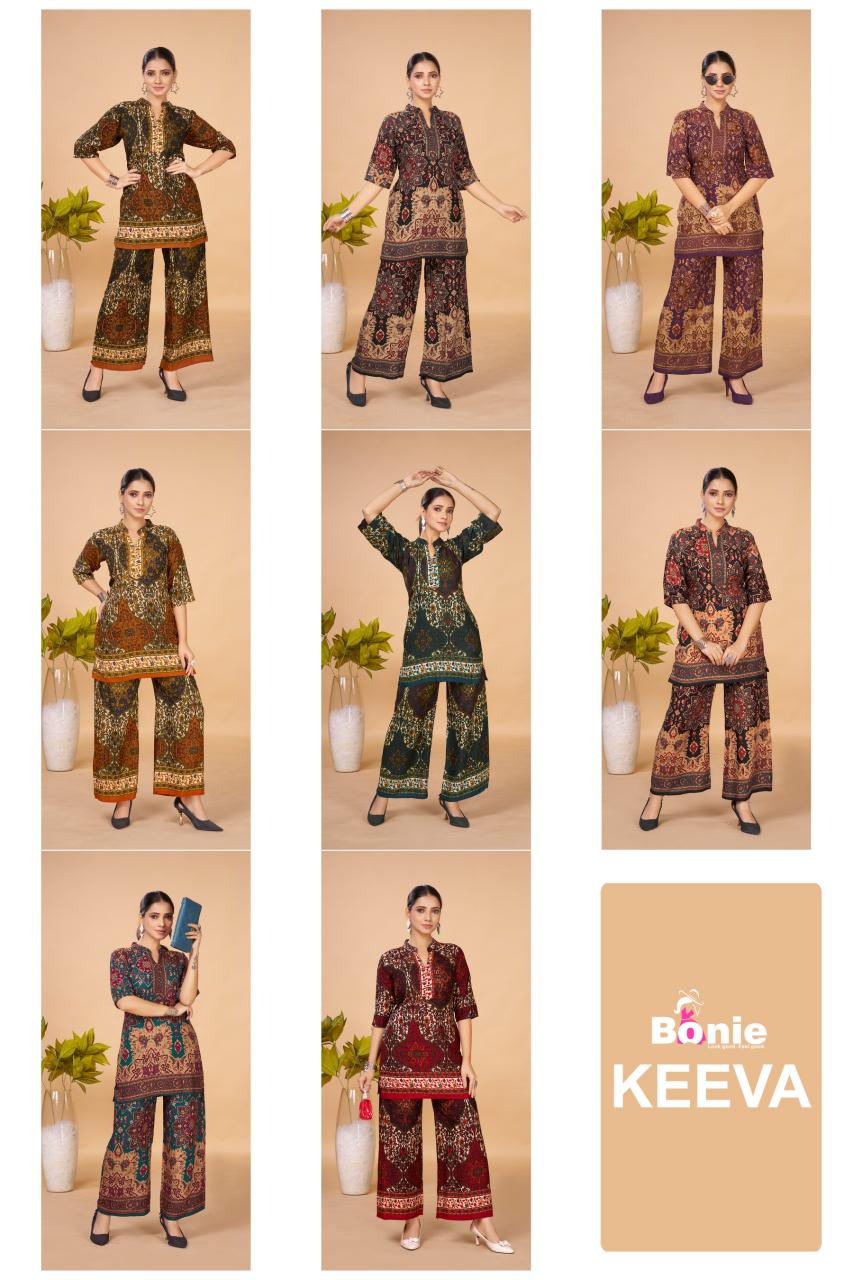 Bonie Keeva catalog modest co ord sets for women