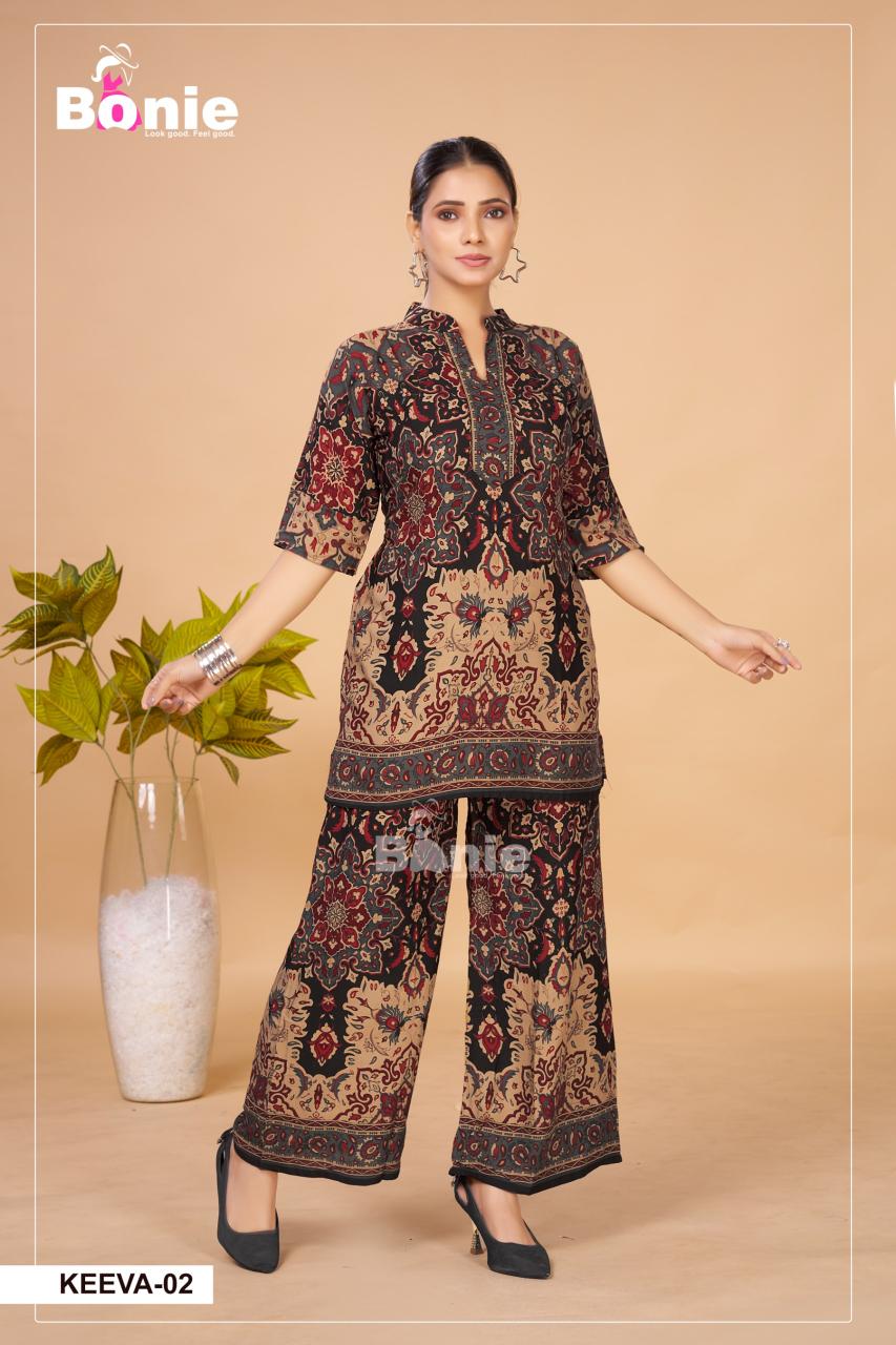 Bonie Keeva catalog modest co ord sets for women