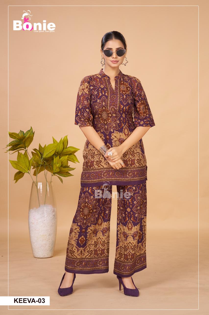 Bonie Keeva catalog modest co ord sets for women