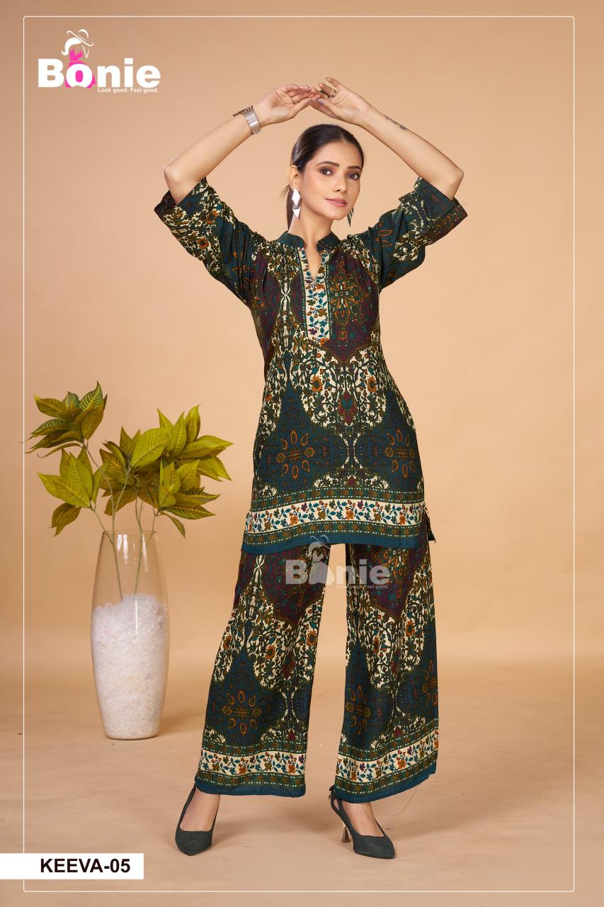 Bonie Keeva catalog modest co ord sets for women