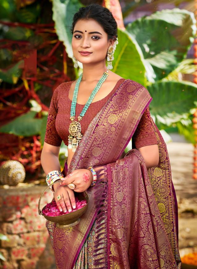 BUNAWAT - Chaturi Silk 03 Dharmavaram Silk Traditional Saree