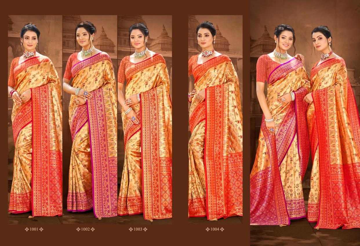 BUNAWAT - Kanchi Pattu Silk-21 Dharmavaram Silk Woven Work Traditional Saree
