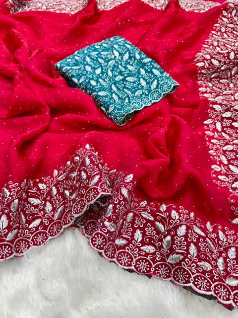 Dazira Chiffon catalog factory of sarees in surat