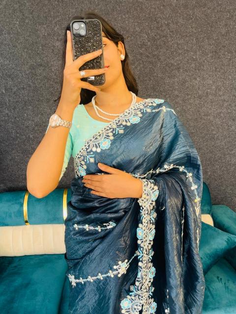 Dazira Pure Soft Crunchy Silk catalog surat saree rate