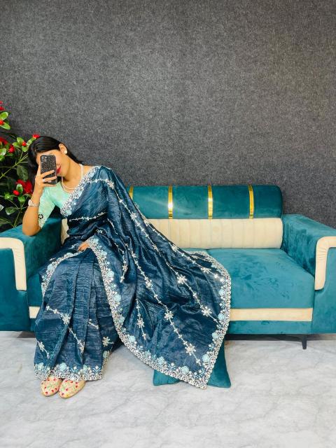 Dazira Pure Soft Crunchy Silk catalog surat saree rate