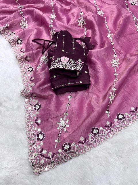 Dazira Pure Soft Crunchy Silk catalog surat saree rate