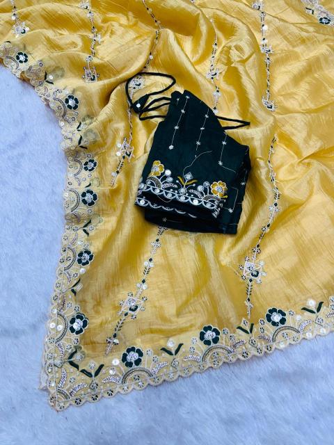 Dazira Pure Soft Crunchy Silk catalog surat saree rate