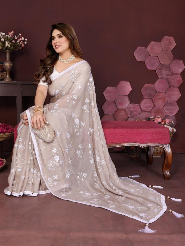 Dazira Soft Moss Satin catalog surat special sarees wholesale price online