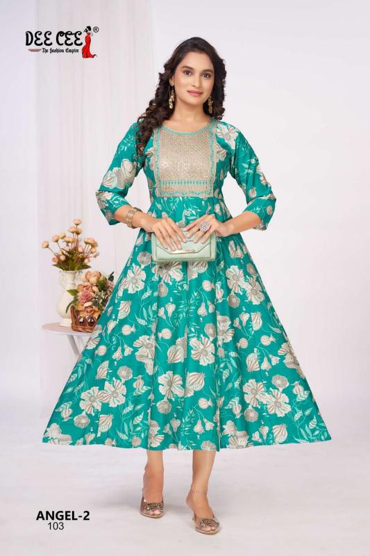 Deecee Angel vol 2 catalog best sites for kurtis in india