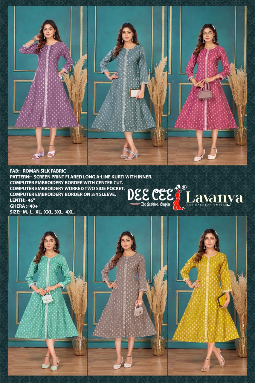 Deecee Lavanya catalog kurti design 2025 in india